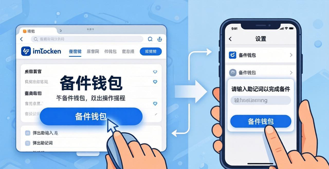 如何通过官网下载imToken钱包并完成账户备份？