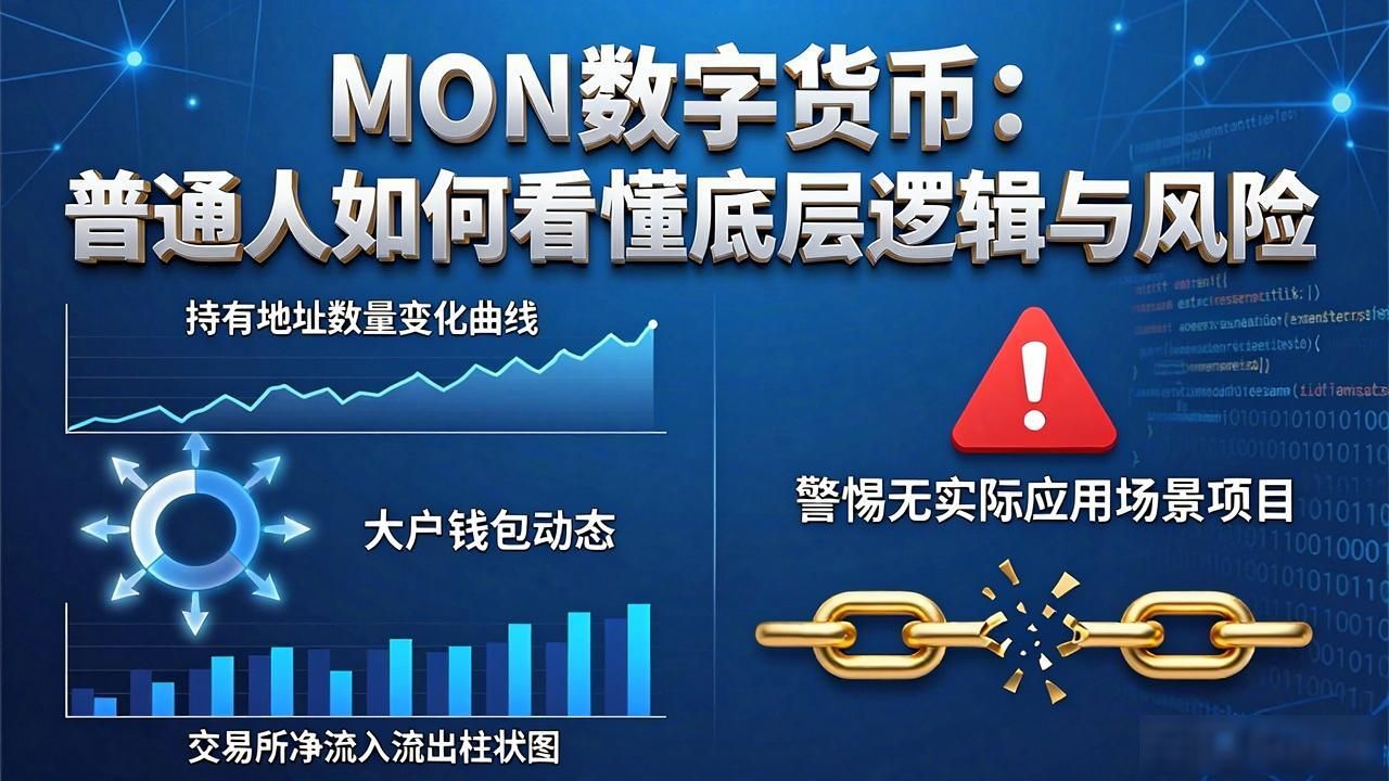 MON数字货币：普通人如何看懂底层逻辑与风险