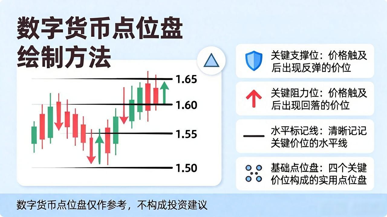 数字货币点位盘怎么画？看懂这四个位置就够用了