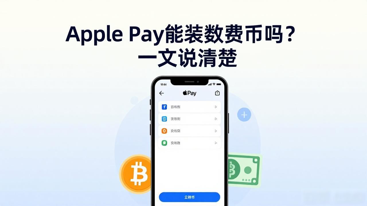 Apple Pay能装数字货币吗？一文说清楚