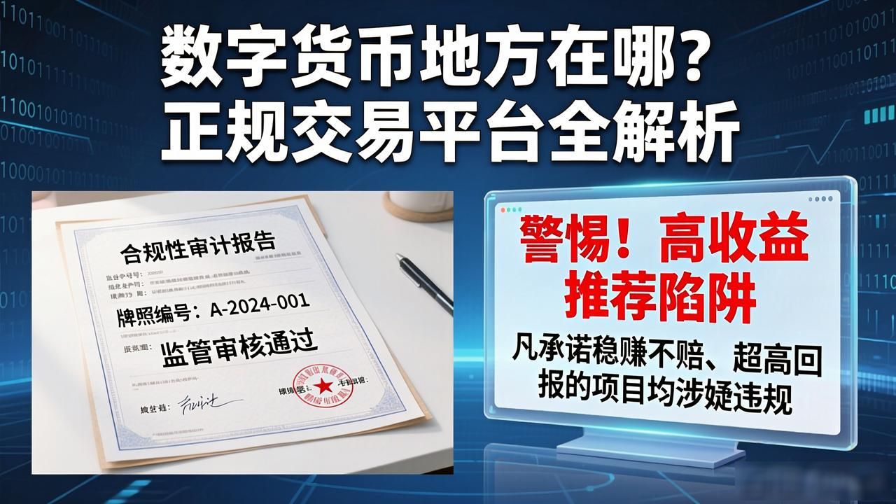 数字货币地方在哪？正规交易平台全解析