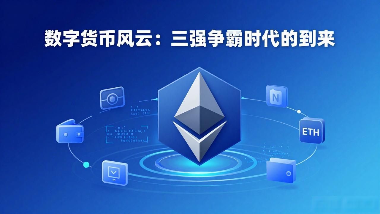 数字货币风云：三强争霸时代的到来