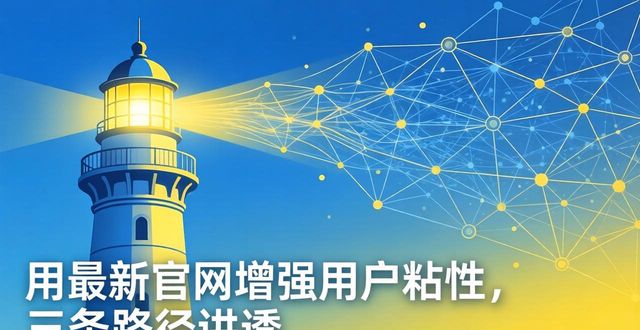 用最新官网增强用户粘性，三条路径讲透