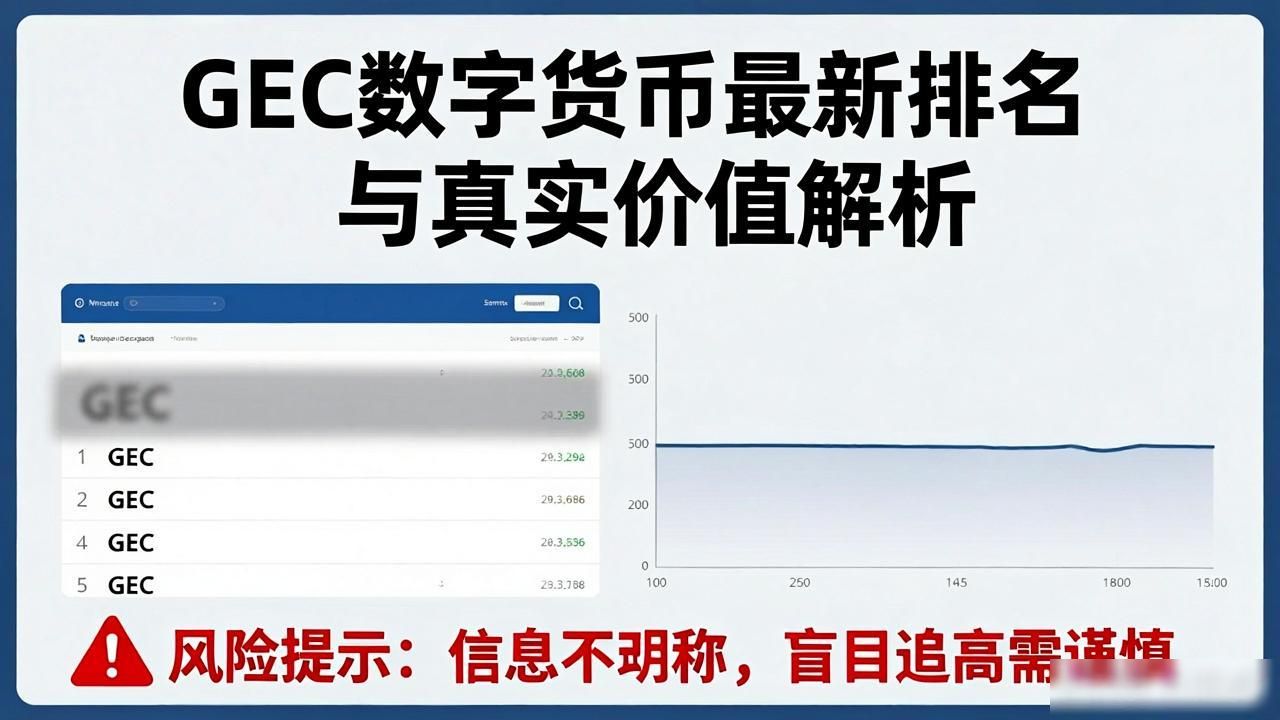 GEC数字货币最新排名与真实价值解析