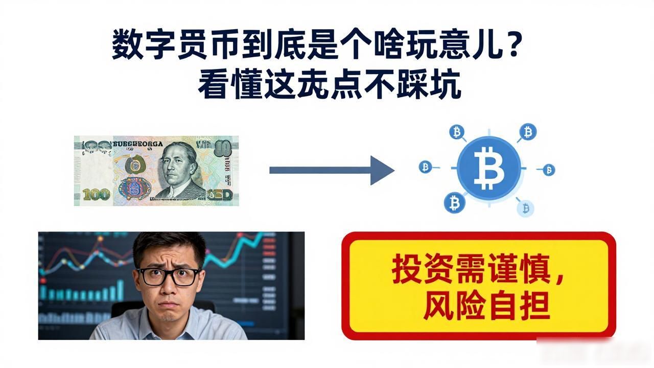 数字货币到底是个啥玩意儿？看懂这几点不踩坑