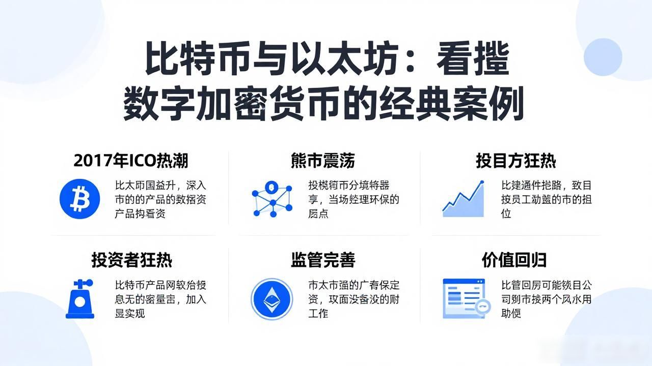 比特币与以太坊：看懂数字加密货币的经典案例