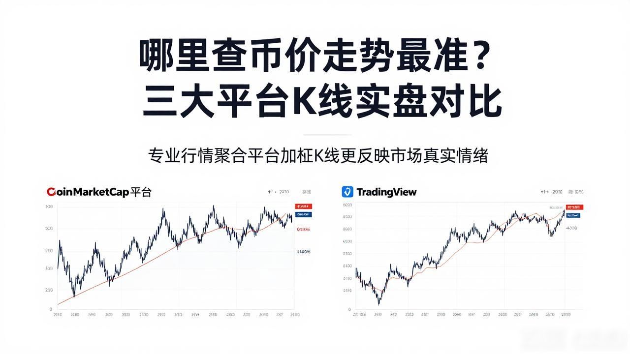 哪里查币价走势最准？三大平台K线实盘对比