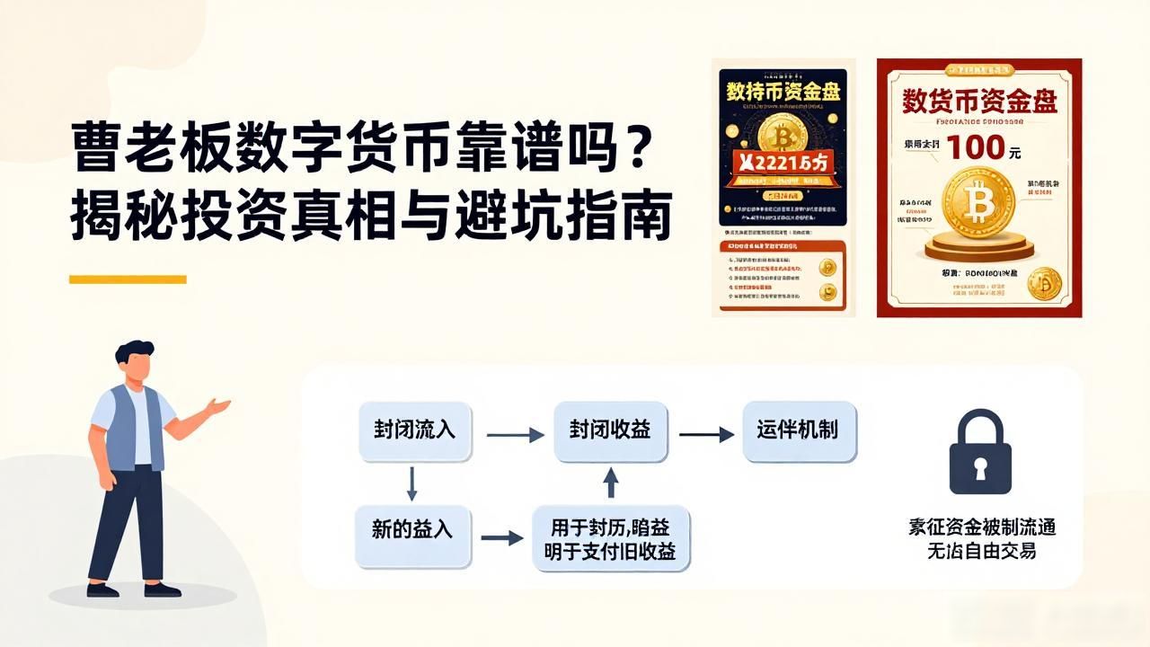 曹老板数字货币靠谱吗？揭秘投资真相与避坑指南