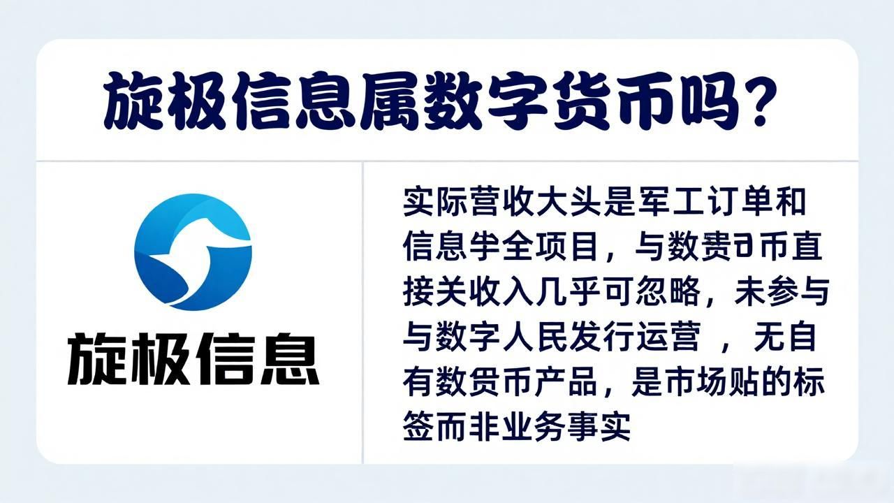 旋极信息属数字货币吗？看看它的真实业务，答案其实没那么玄乎