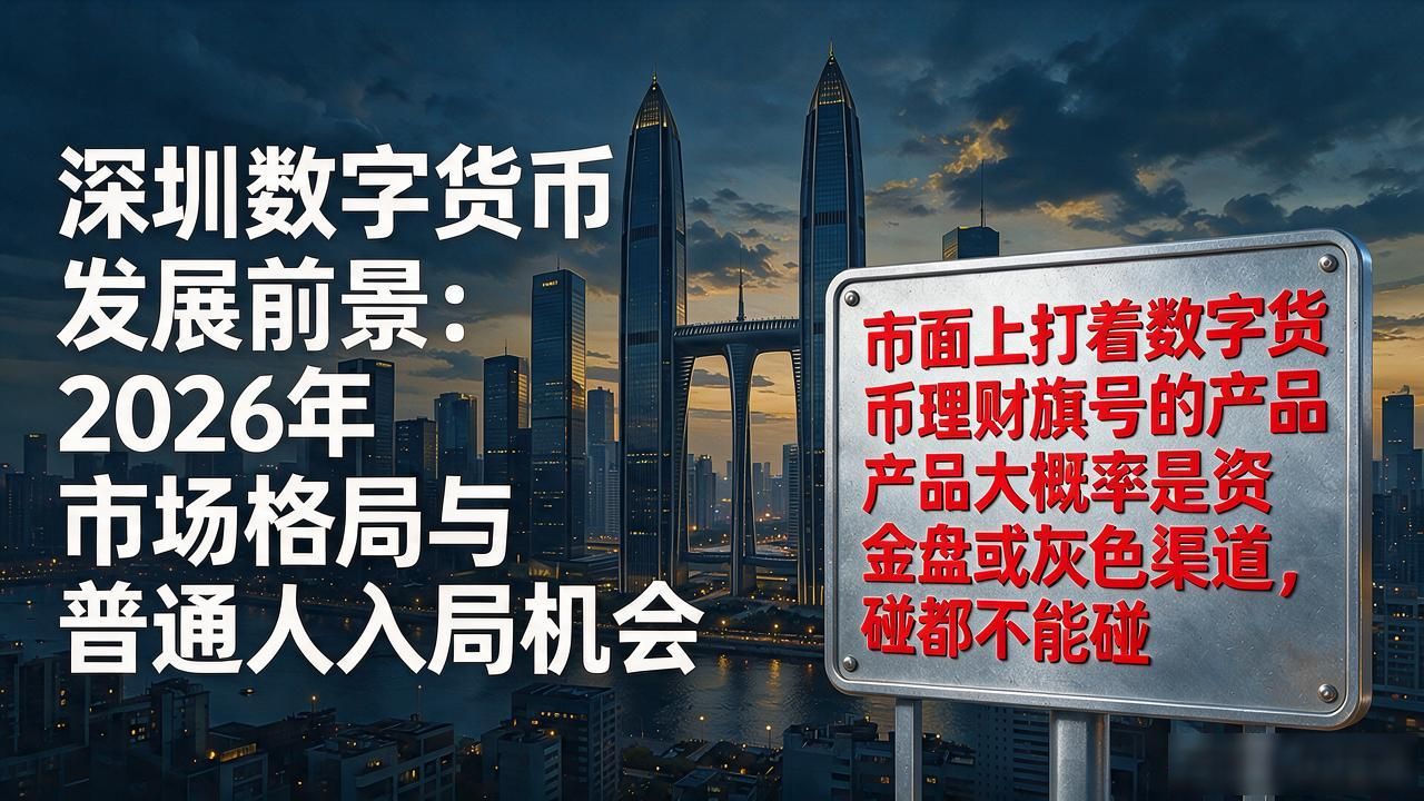 深圳数字货币发展前景：2026年市场格局与普通人入局机会
