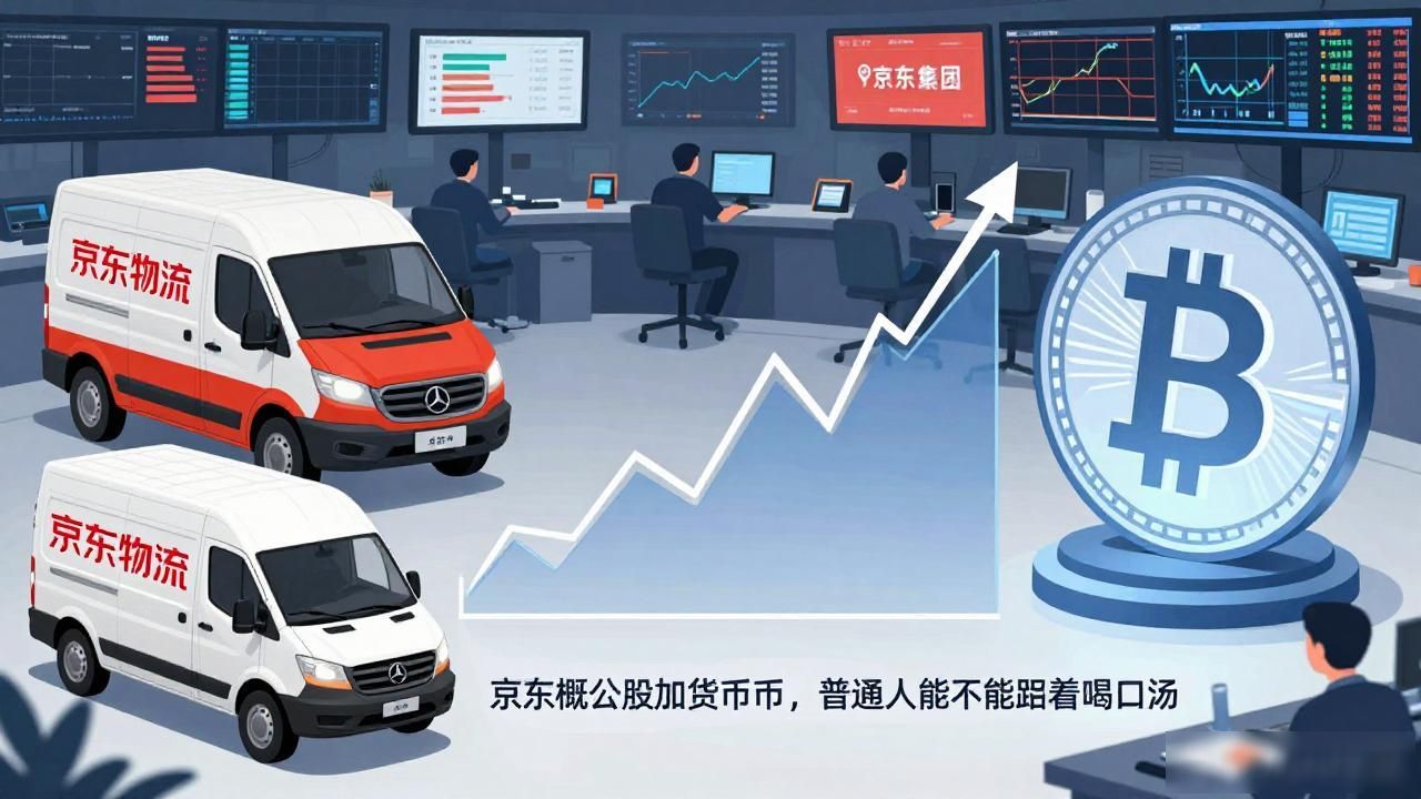 京东概念股加数字货币，普通人能不能跟着喝口汤