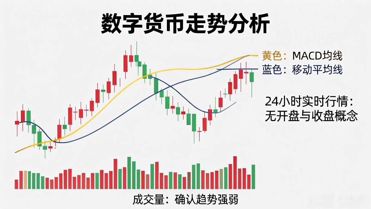 数字货币怎么看实时走势？分时图其实有
