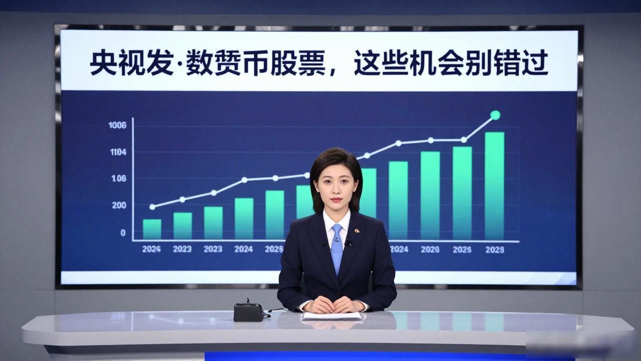 央视发数字货币股票，这些机会别错过