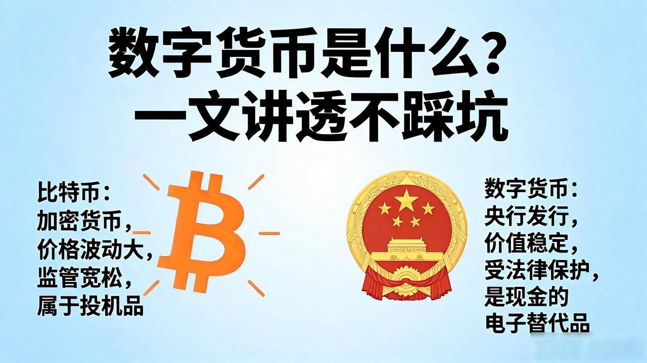 数字货币是什么？一文讲透不踩坑