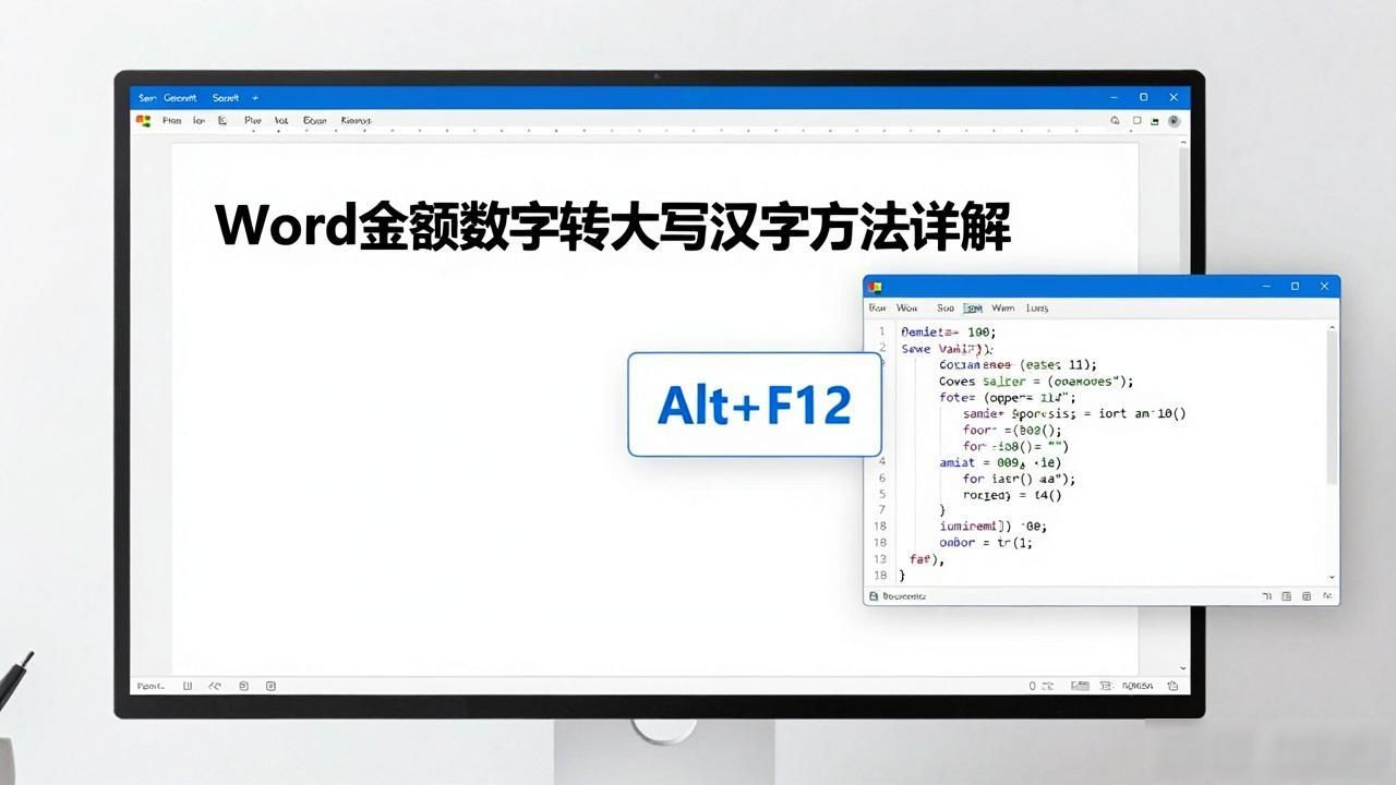 Word金额数字转大写汉字方法详解