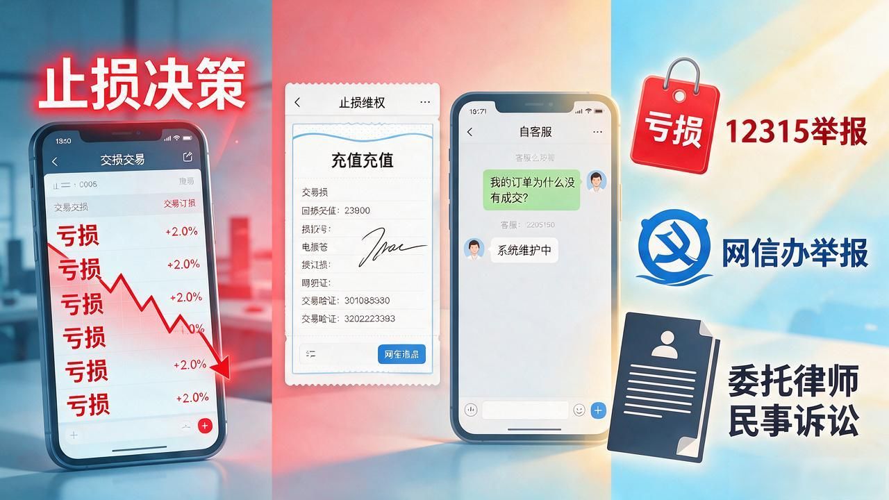 数字货币亏损处理_数字货币亏损怎么处理_止损维权经验