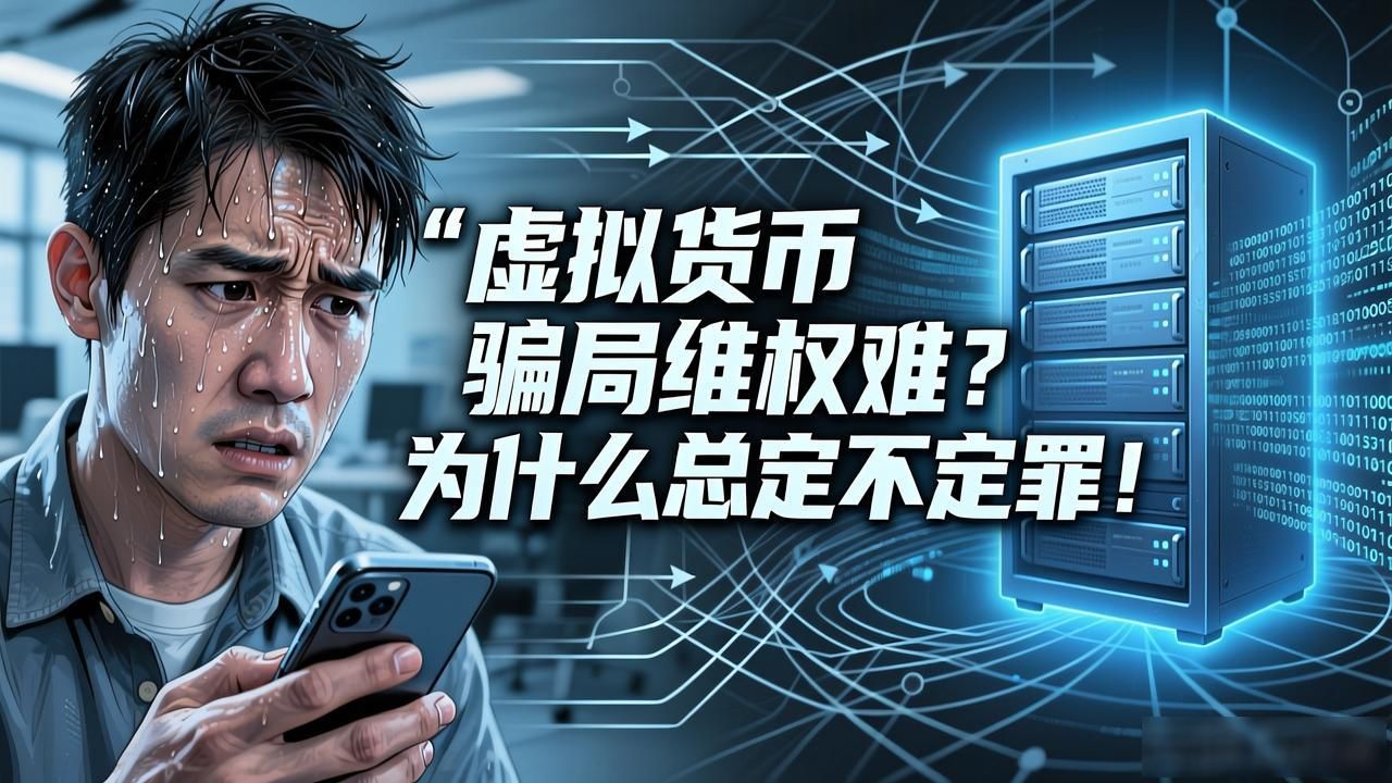 虚拟货币骗局维权难？为什么总定不了罪