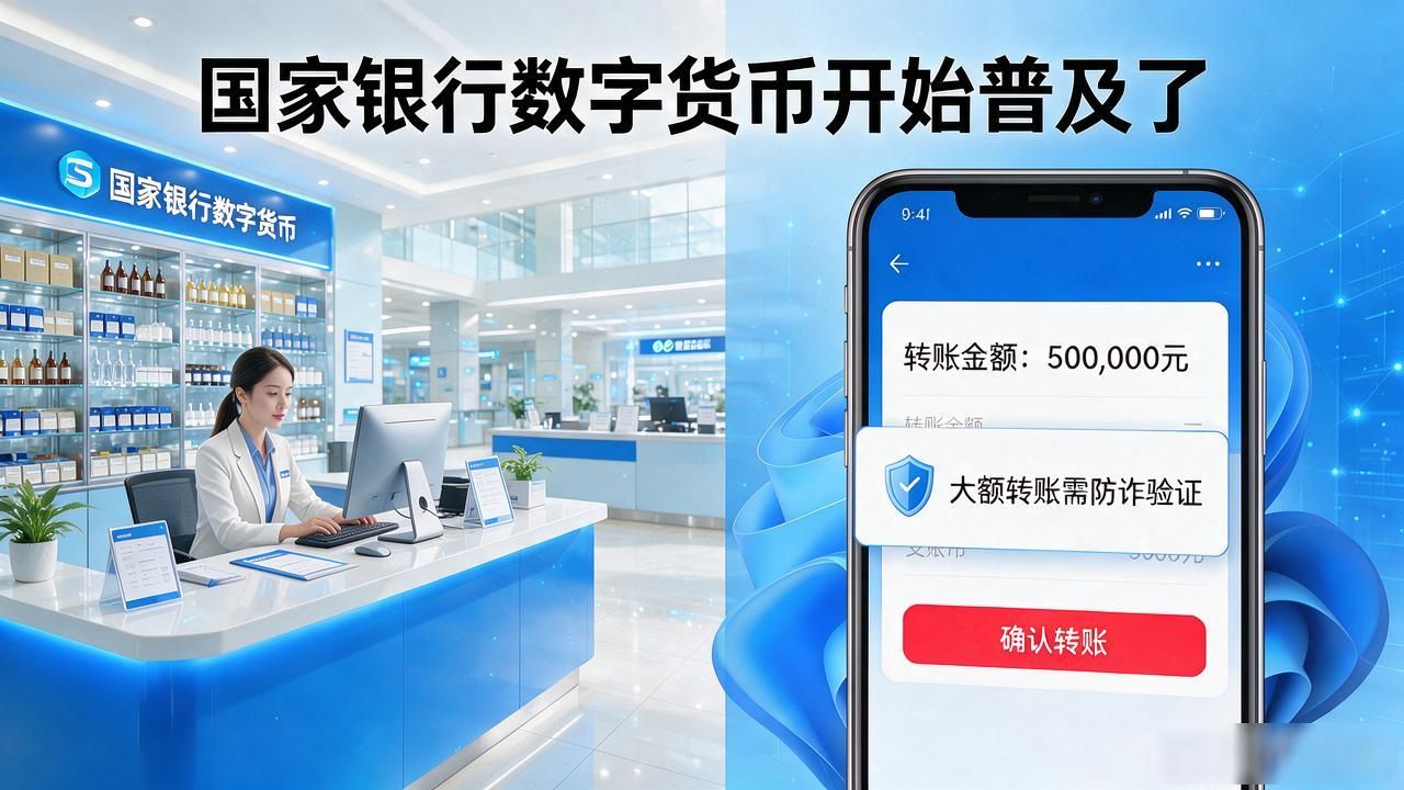 国家银行数字货币开始普及了，普通人的钱和支付方式会怎么变
