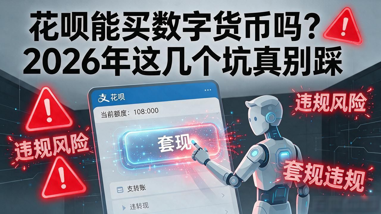 花呗能买数字货币吗？2026年这几个坑真别踩