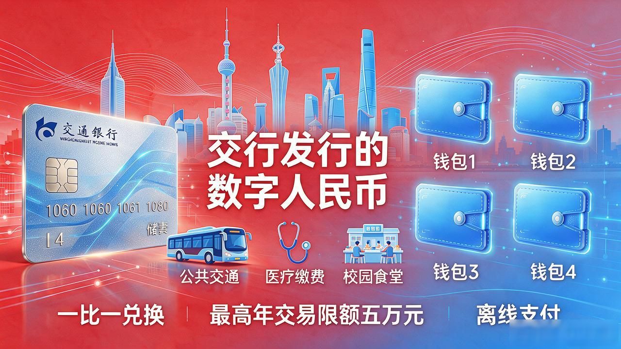 数字人民币交通银行运营_数字人民币交行试点场景_交行发行的数字货币