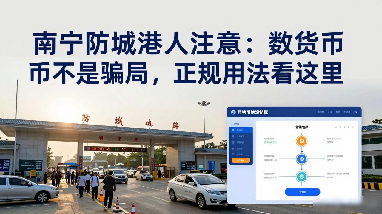 南宁防城港人注意：数字货币不是骗局，正规用法看这里