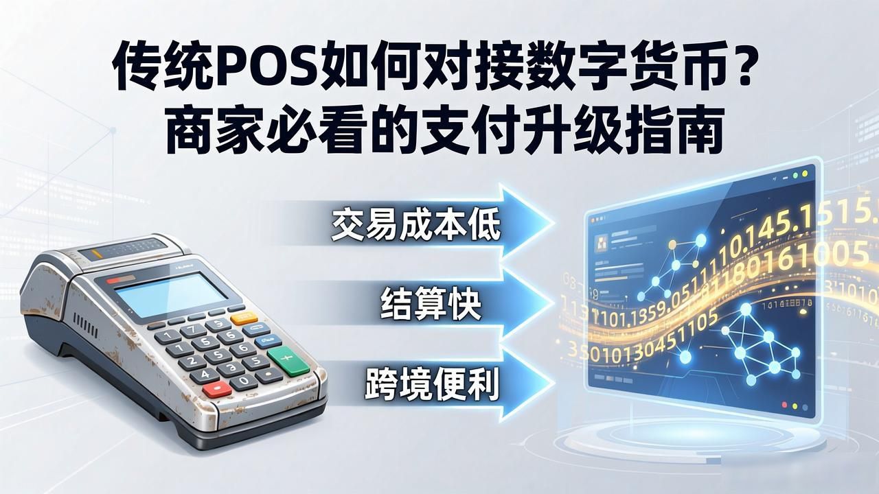 传统POS如何对接数字货币？商家必看的支付升级指南