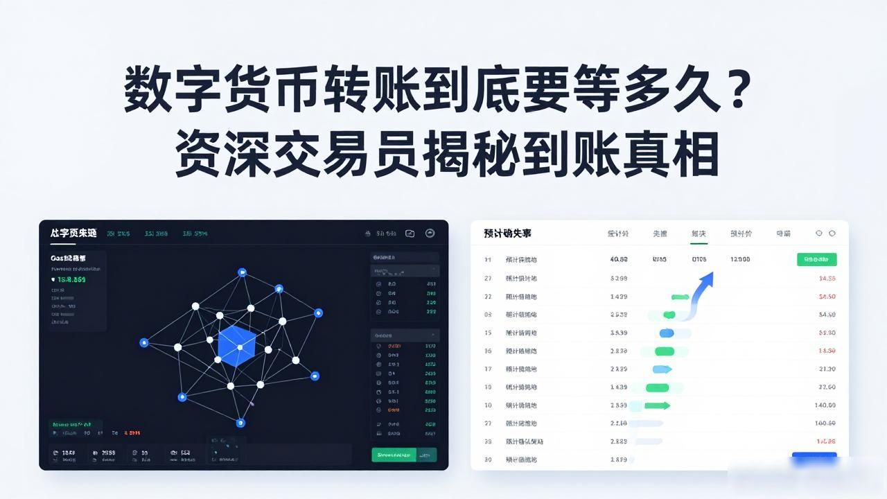 数字货币转账到底要等多久？资深交易员揭秘到账真相