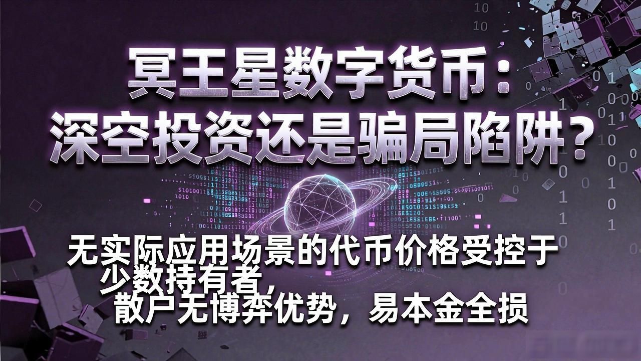 冥王星数字货币：深空投资还是骗局陷阱？