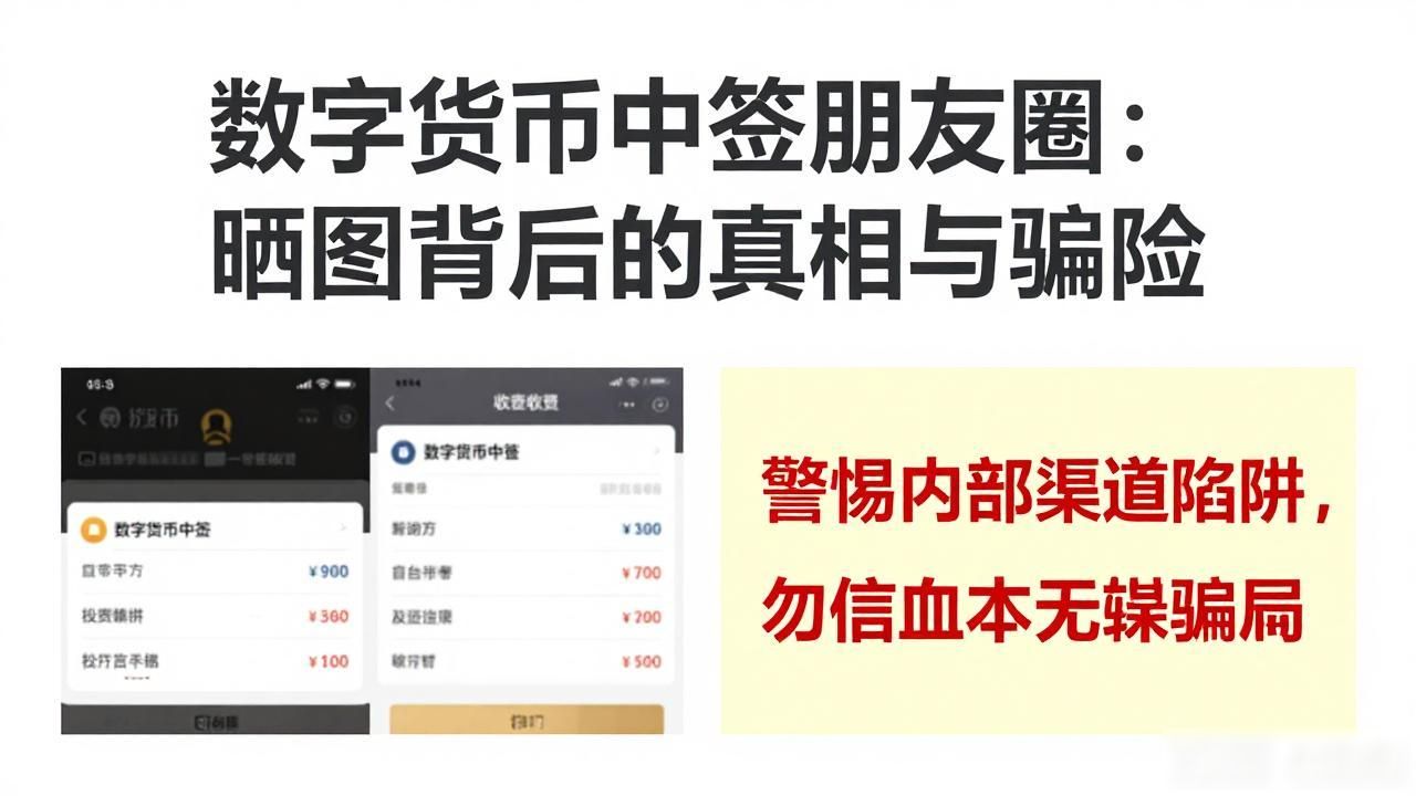 数字货币中签朋友圈：晒图背后的真相与风险