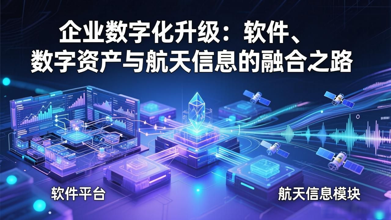 企业数字化升级：软件、数字资产与航天信息的融合之路