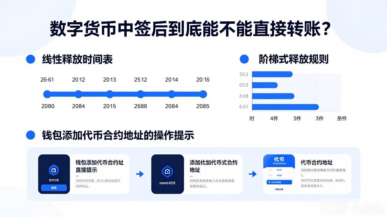 数字货币中签后到底能不能直接转账？