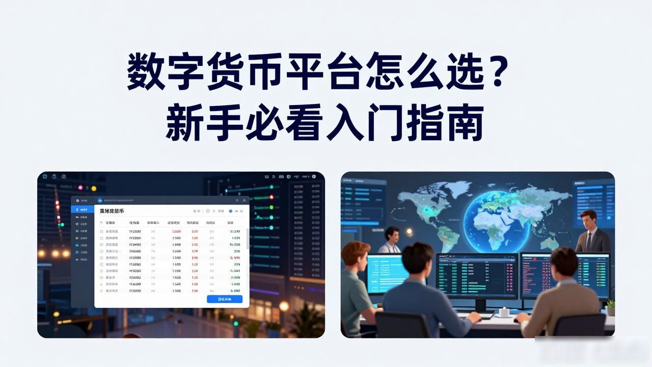 数字货币平台怎么选？新手必看入门指南