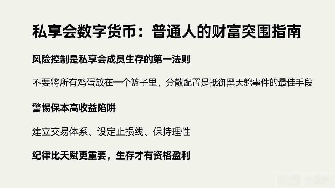 私享会数字货币：普通人的财富突围指南