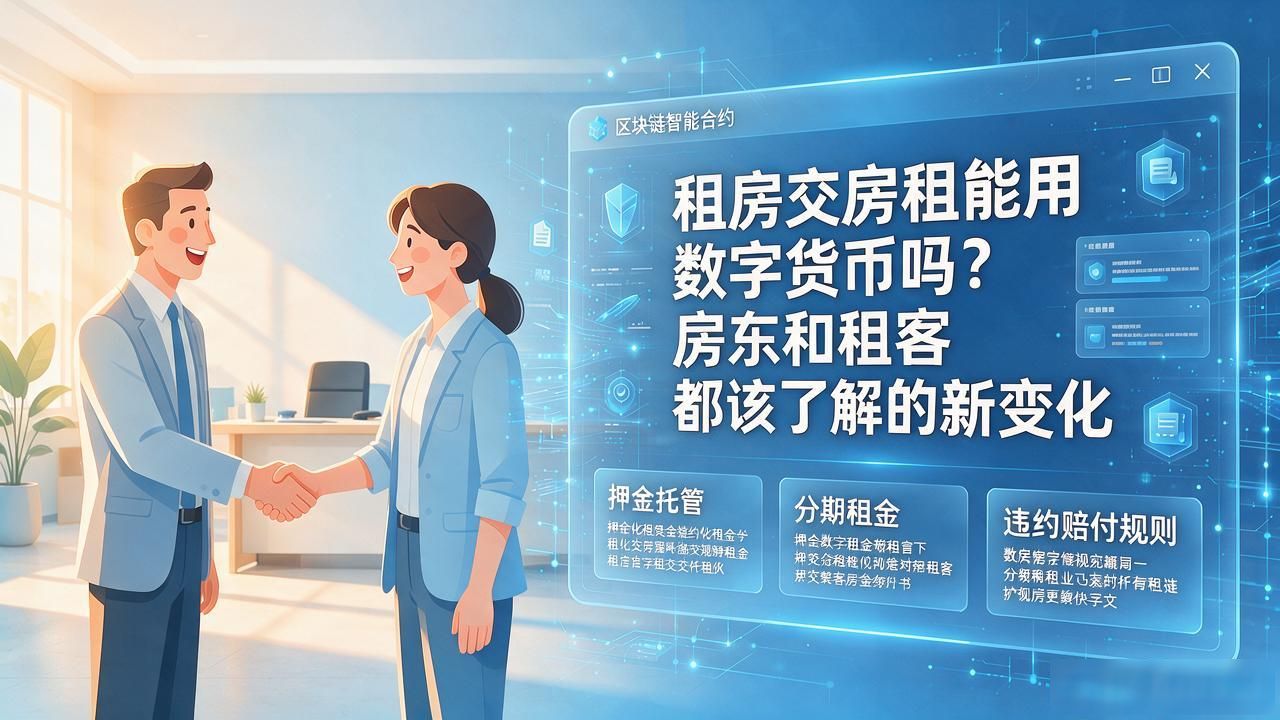 长租公寓 数字人民币 智能合约_房屋租赁数字货币