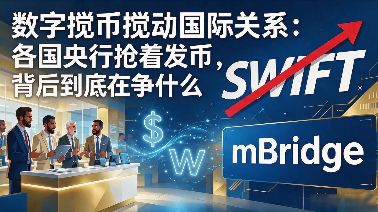数字货币搅动国际关系：各国央行抢着发币，背后到底在争什么