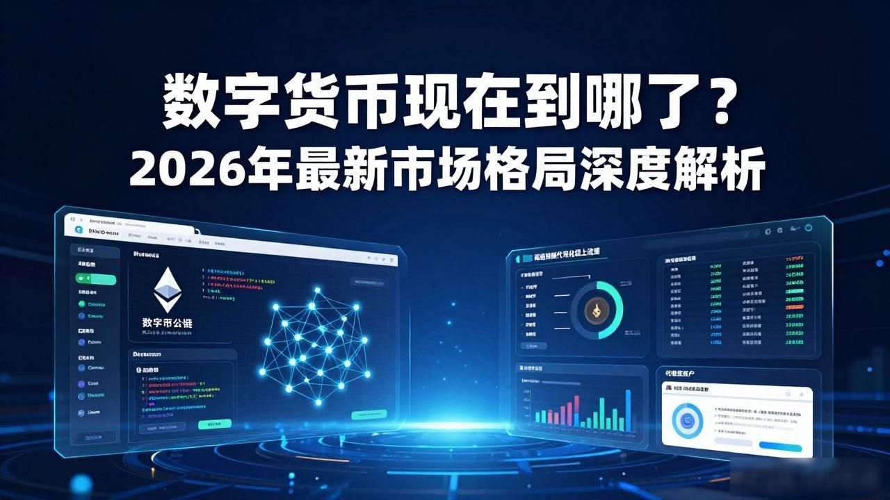 数字货币现在到哪了？2026年最新市场格局深度解析