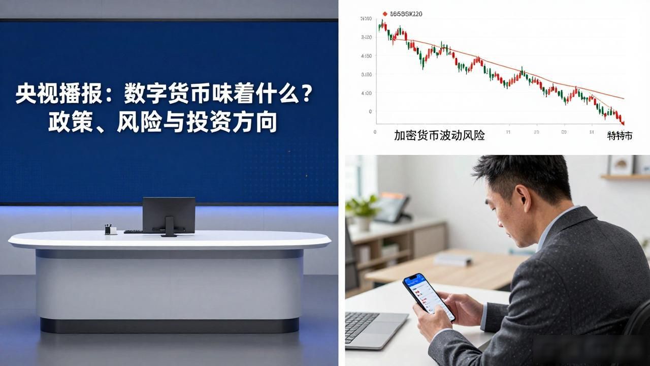 央视播报数字货币意味着什么？政策、风险与投资方向