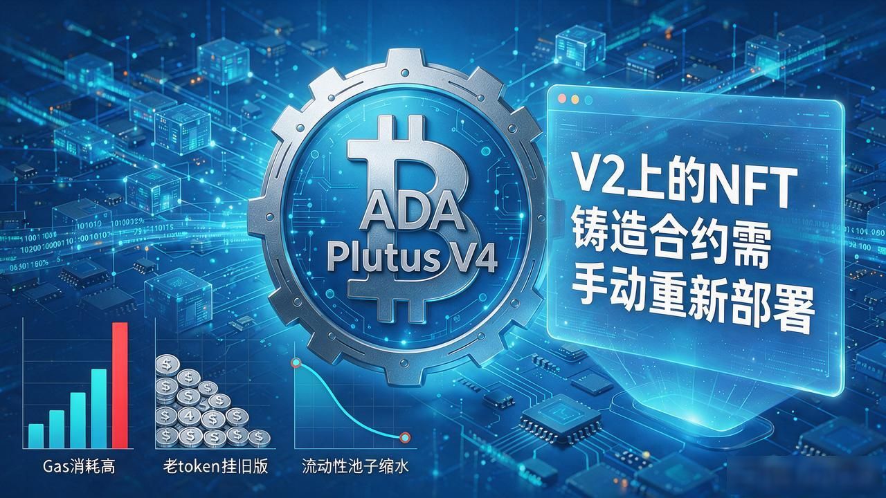 ada数字货币更新_ADA硬分叉质押参数调整_PlutusV4合约部署Gas消耗