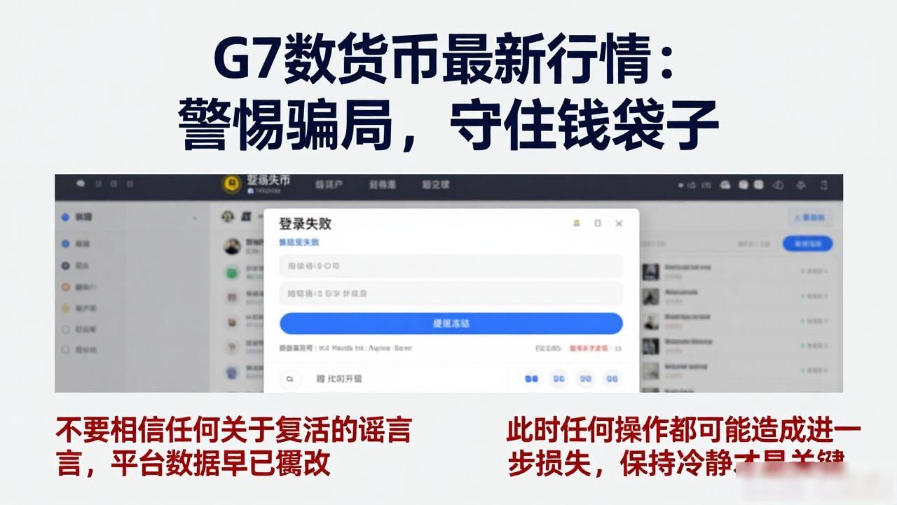 G7数字货币最新行情：警惕骗局，守住钱袋子