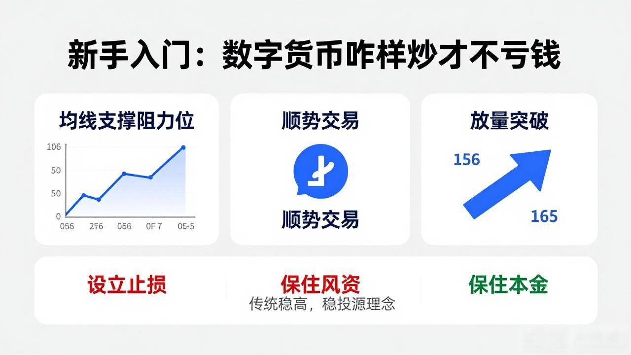 新手入门：数字货币咋样炒才不亏钱