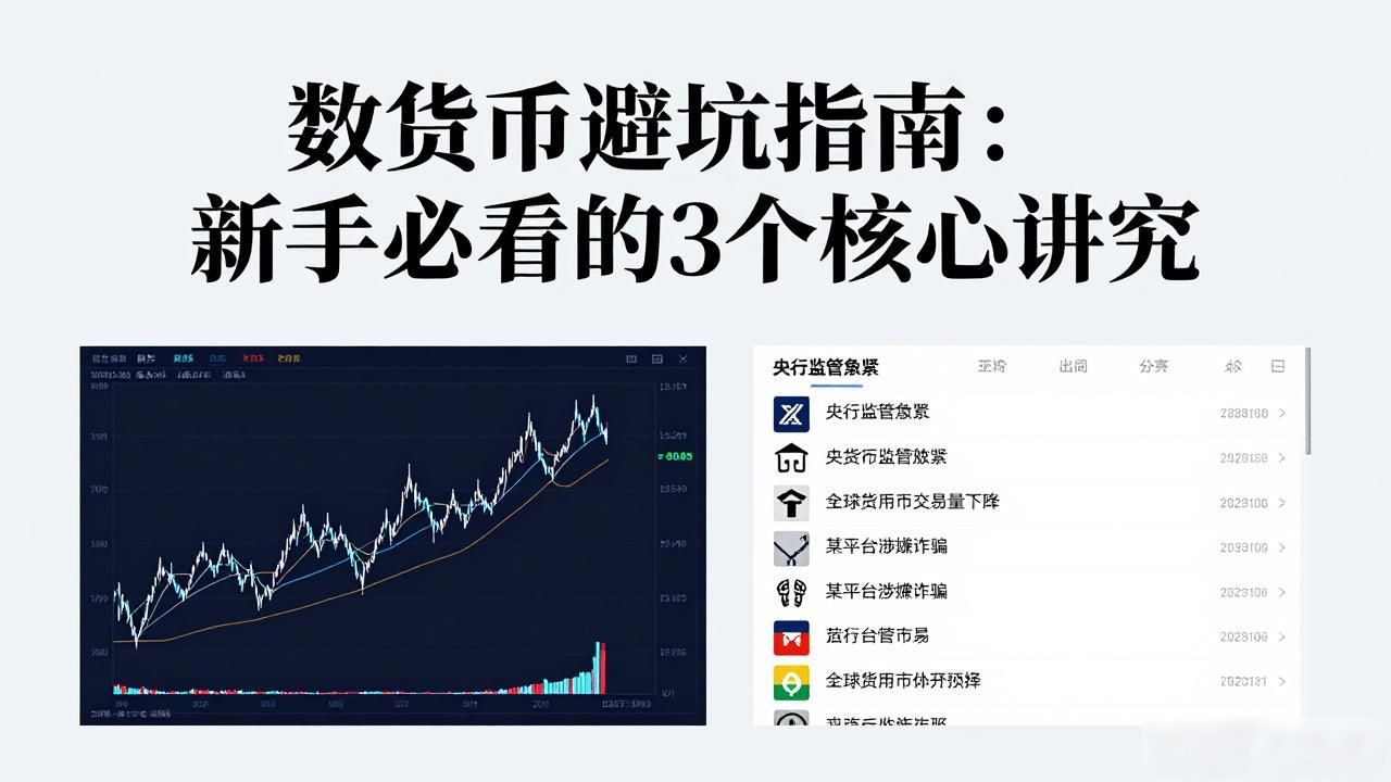 数字货币避坑指南：新手必看的3个核心讲究