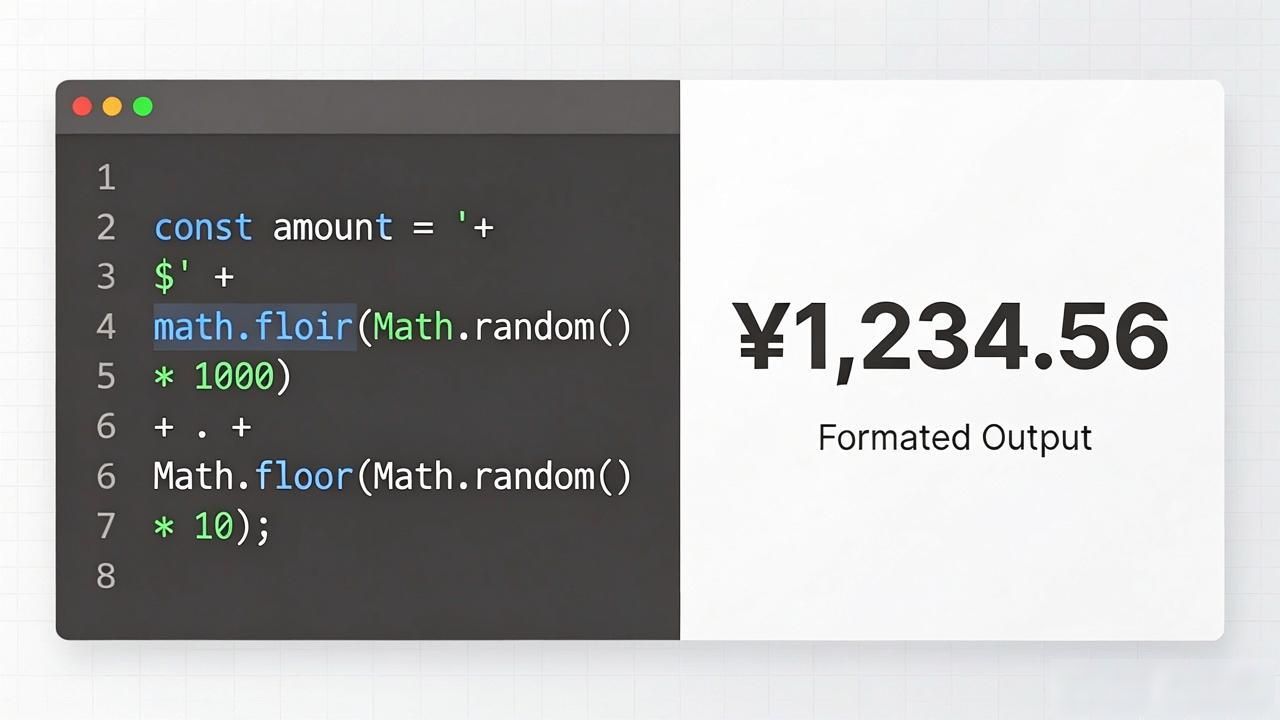 javascript数字转货币，前端金额格式化最全指南