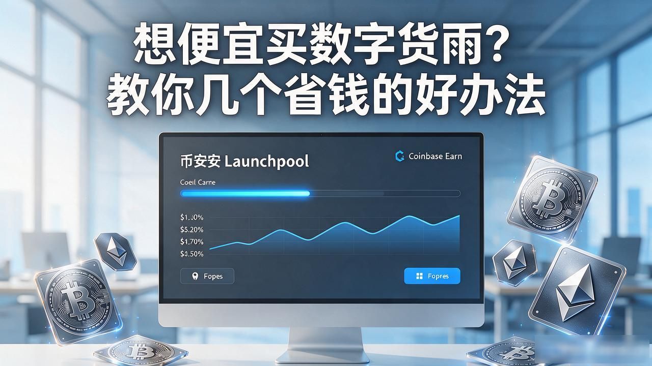 想便宜买数字货币？教你几个省钱的好办法