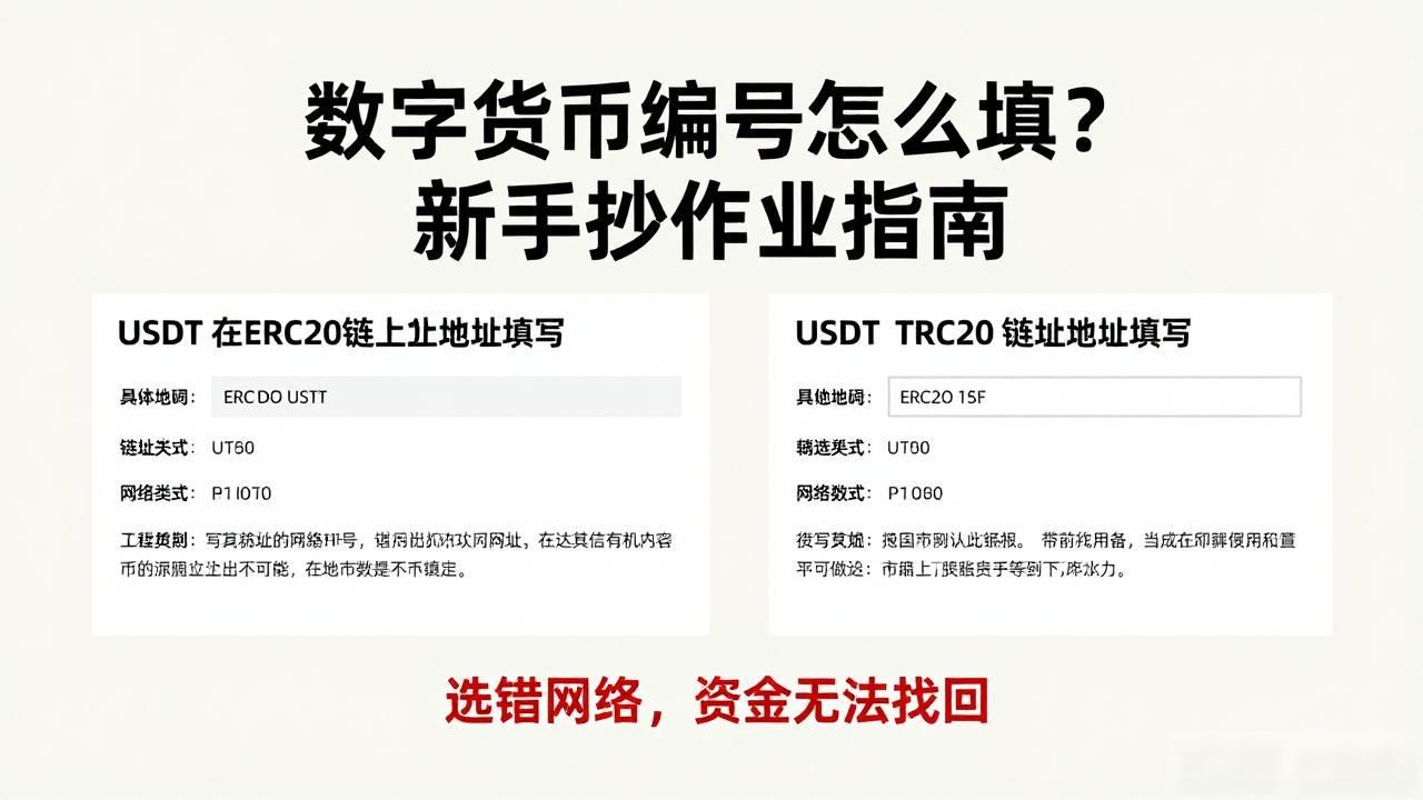 数字货币编号怎么填？新手抄作业指南
