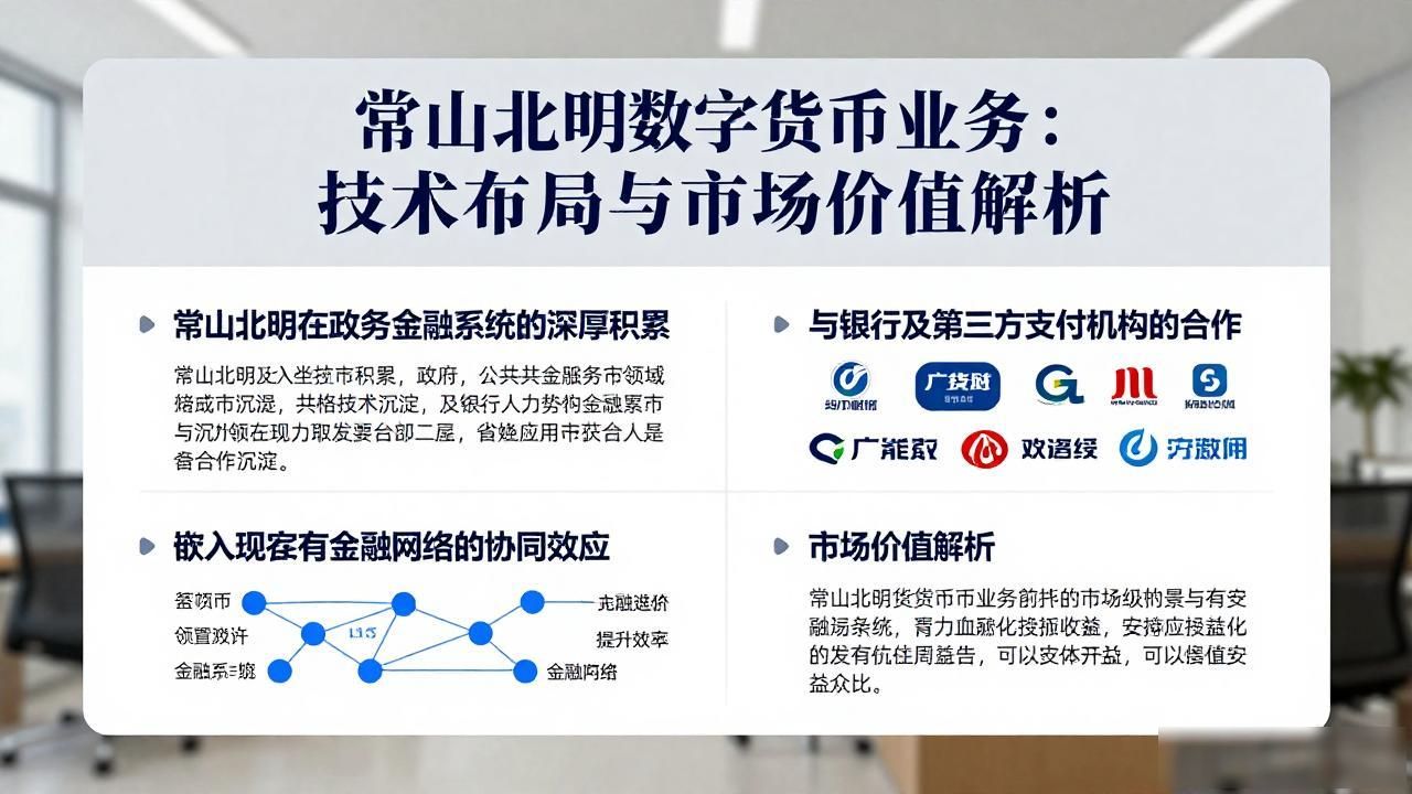 常山北明数字货币业务：技术布局与市场价值解析