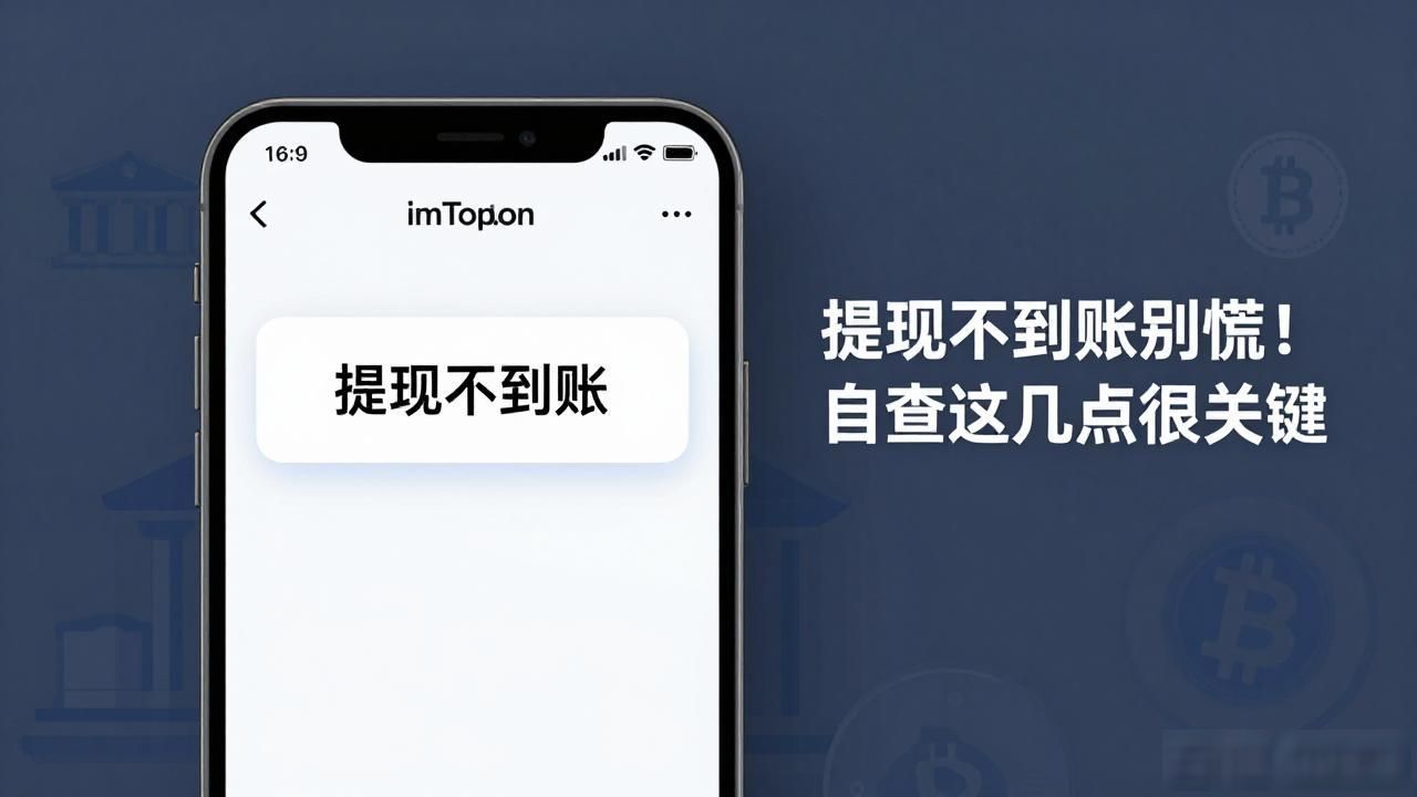 imToken提现不到账别慌！自查这几点很关键