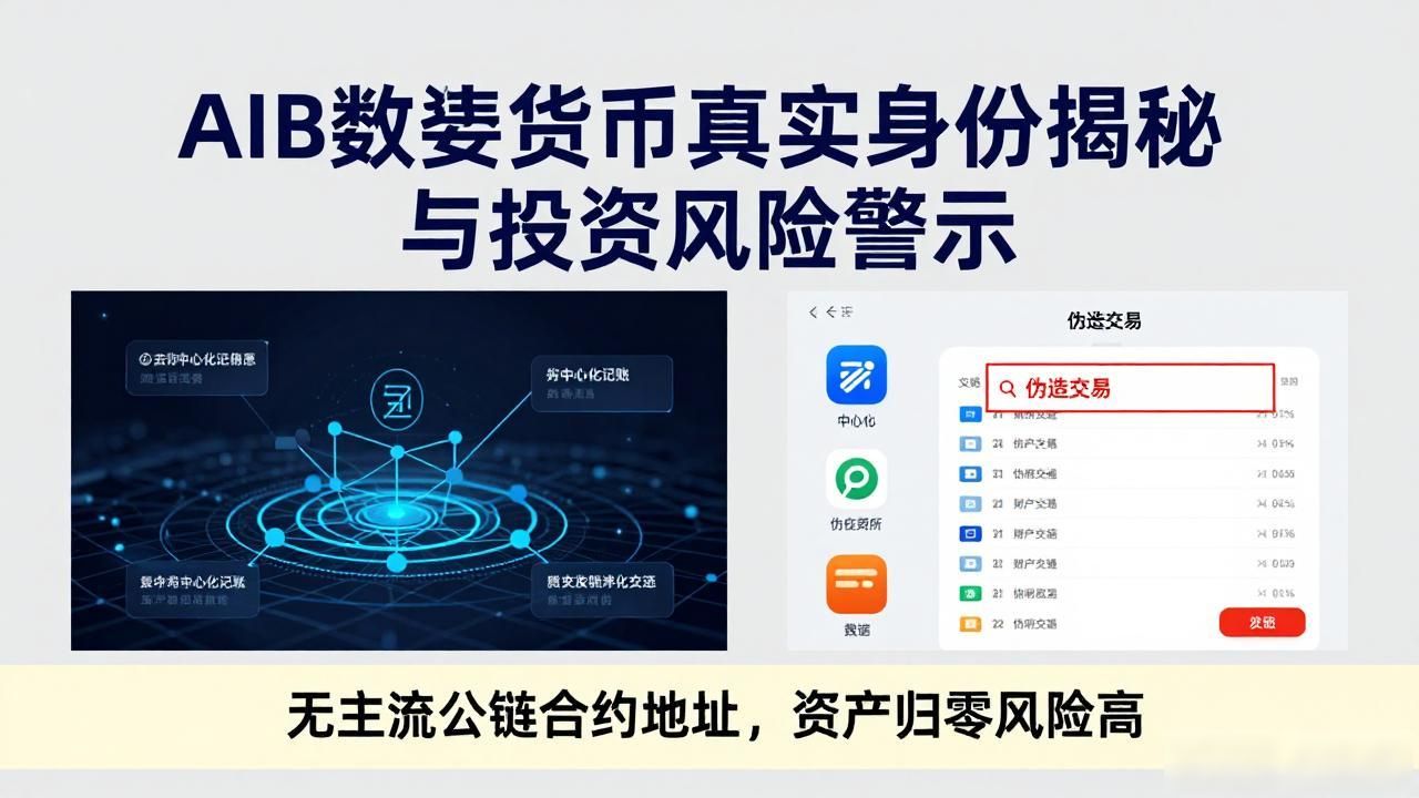 AIB数字货币真实身份揭秘与投资风险警示