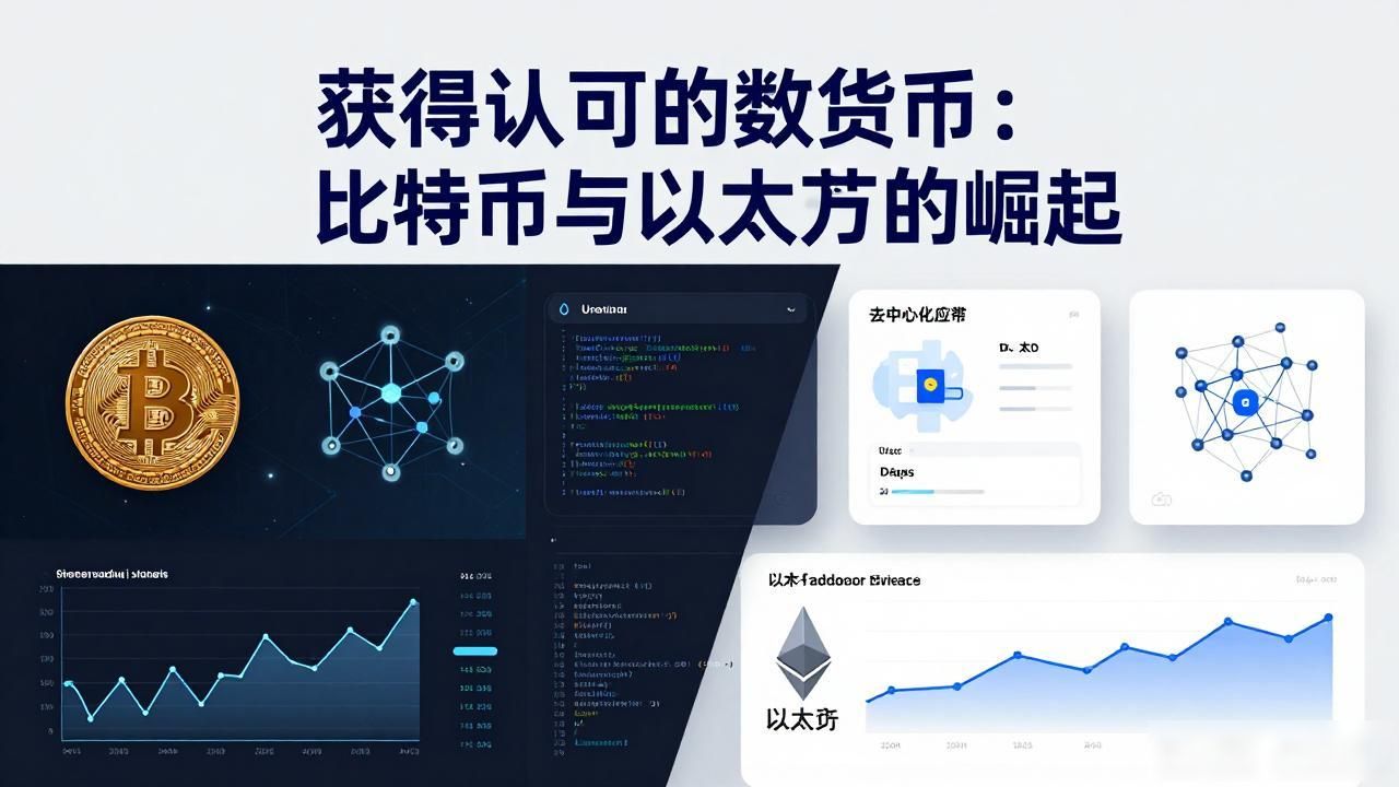 获得认可的数字货币：比特币与以太坊的崛起