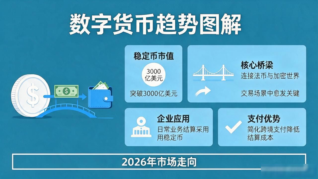 数字货币趋势图解：看懂2026年市场走向
