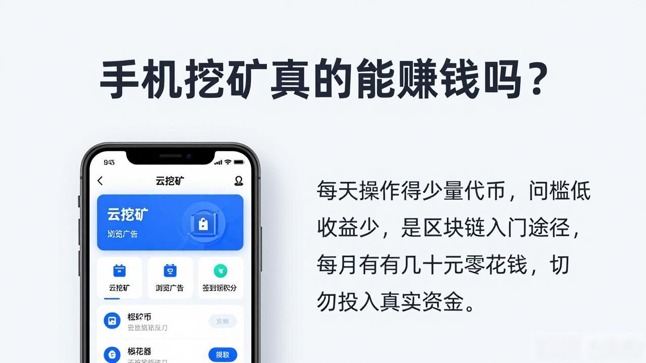 手机挖矿真的能赚钱吗？